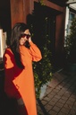 SC Blouse Sweater Dress Tomato