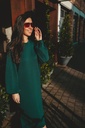 SC Blouse Sweater Dress Green
