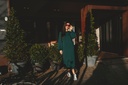 SC Blouse Sweater Dress Green