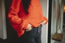 Nao/ Teddy Knit Orange