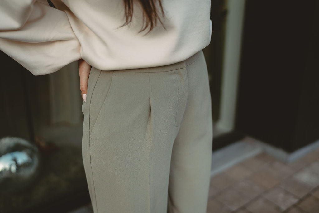 Tinni MW Wide Pant Vetiver