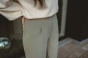 Tinni MW Wide Pant Vetiver