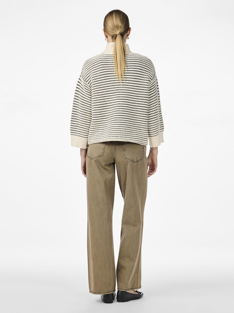 Fanto Roll Neck Knit Gardenia