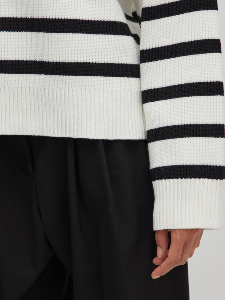 Taria Jumper Black+White