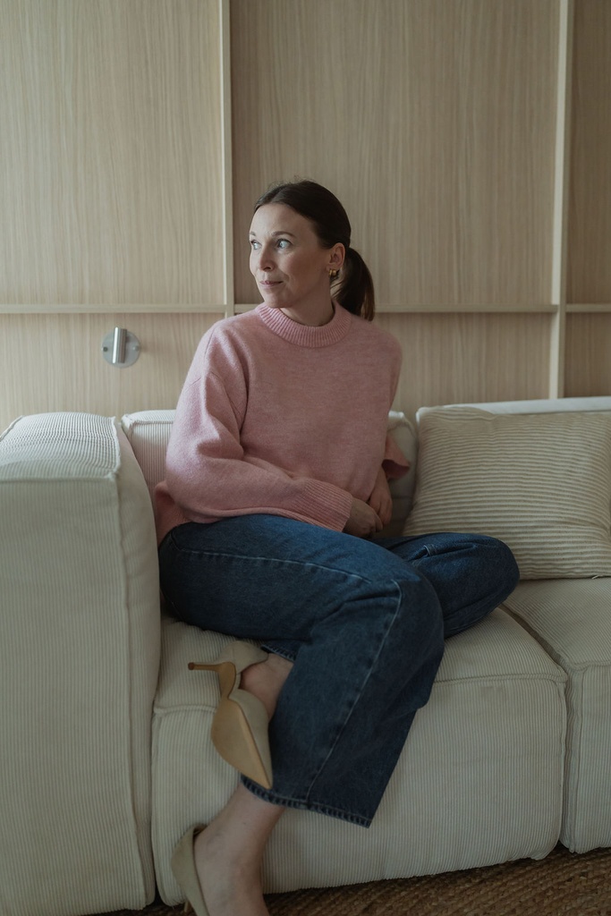 Kalani Jumper Sea Pink