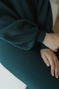 SC Blouse Sweater Dress Green