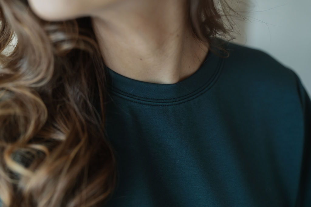 SC Blouse Sweater Dress Green