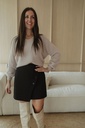 Lorelle Mini Skort Black