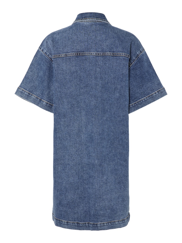Elsa Denim Shirt Dress Light Blue