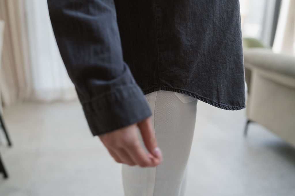Ginny Denim Shirt Grey