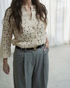 Hatty 3/4 Crochet Cardigan Birch
