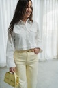 Alice-Cora Wide Denim Anis Flower