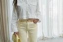 Alice-Cora Wide Denim Anis Flower