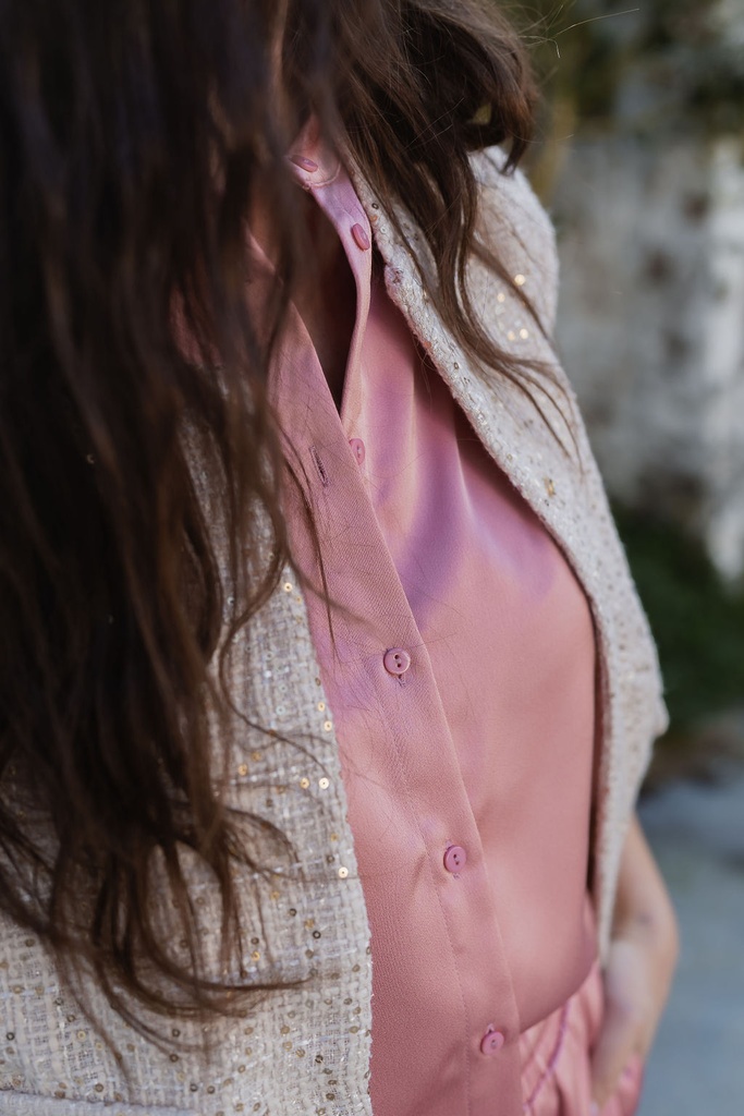 Lietta Bomber Jacket Tapioca