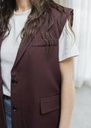 Emmi Vest NS Burgundy