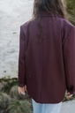 Emmi Blazer Burgundy
