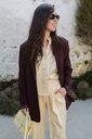 Emmi Blazer Burgundy