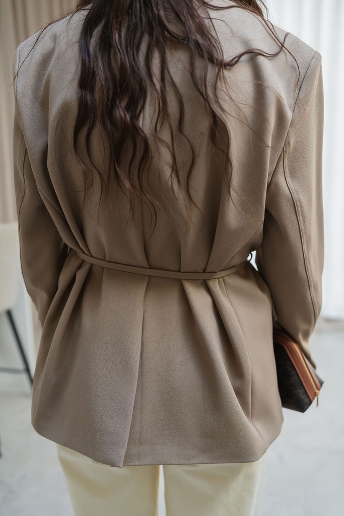 Bea Blazer Taupe