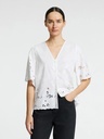 Shirt Dahlia Broderi White