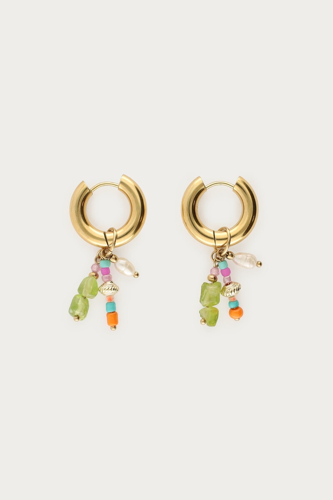 MY Earrings Sunrocks Multicolor