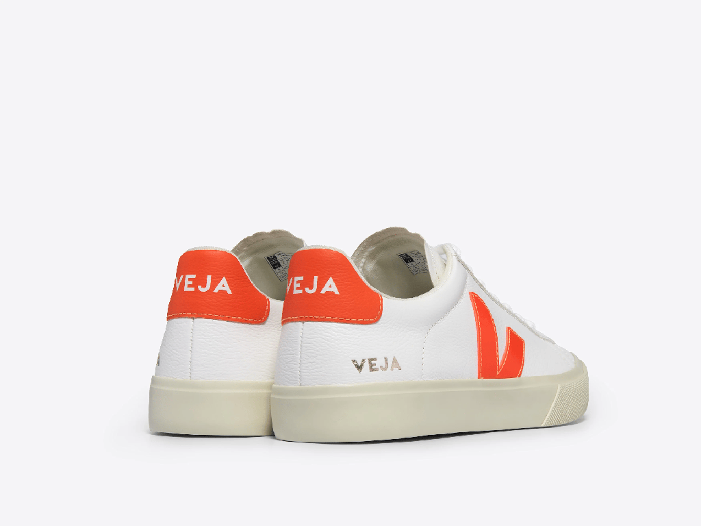 Veja Campo White Orange Fluo