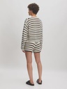 Cardigan Ida Stripes Black Gardenia