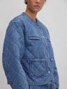 Jacket Denim Padded Margo MidBlue