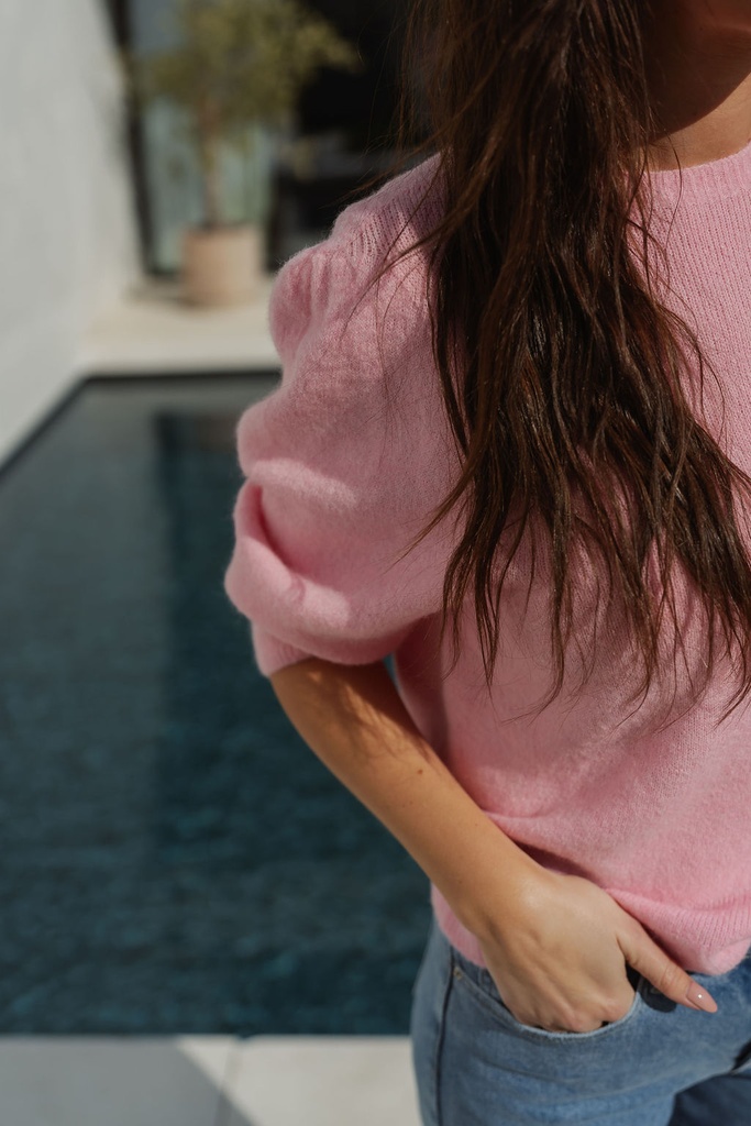 Knit 3/4 Almeria Pink