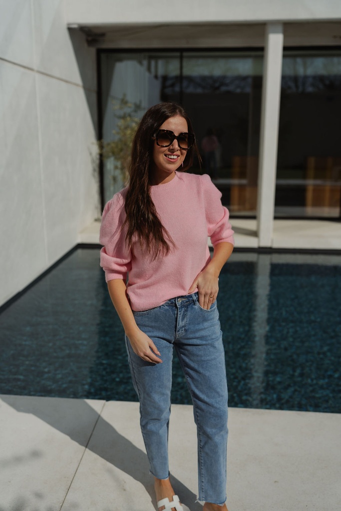 Knit 3/4 Almeria Pink