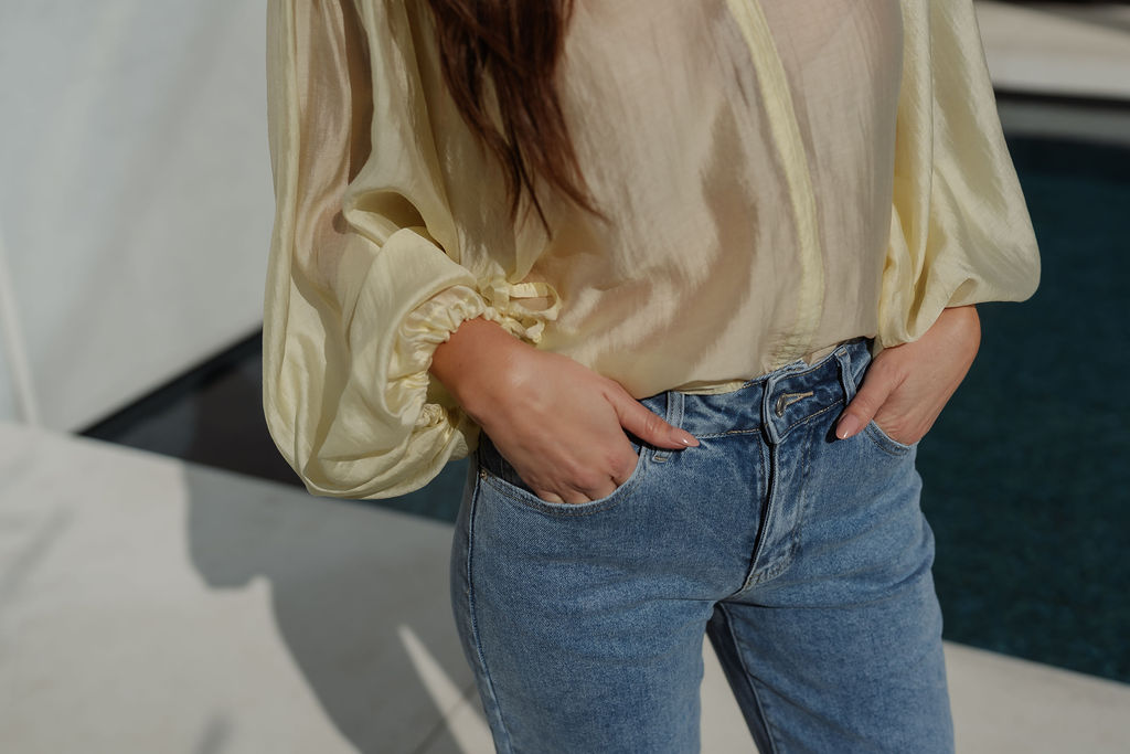Shirt Jana Pastel Yellow