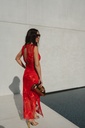 Floree Long Dress Cherry Tomato