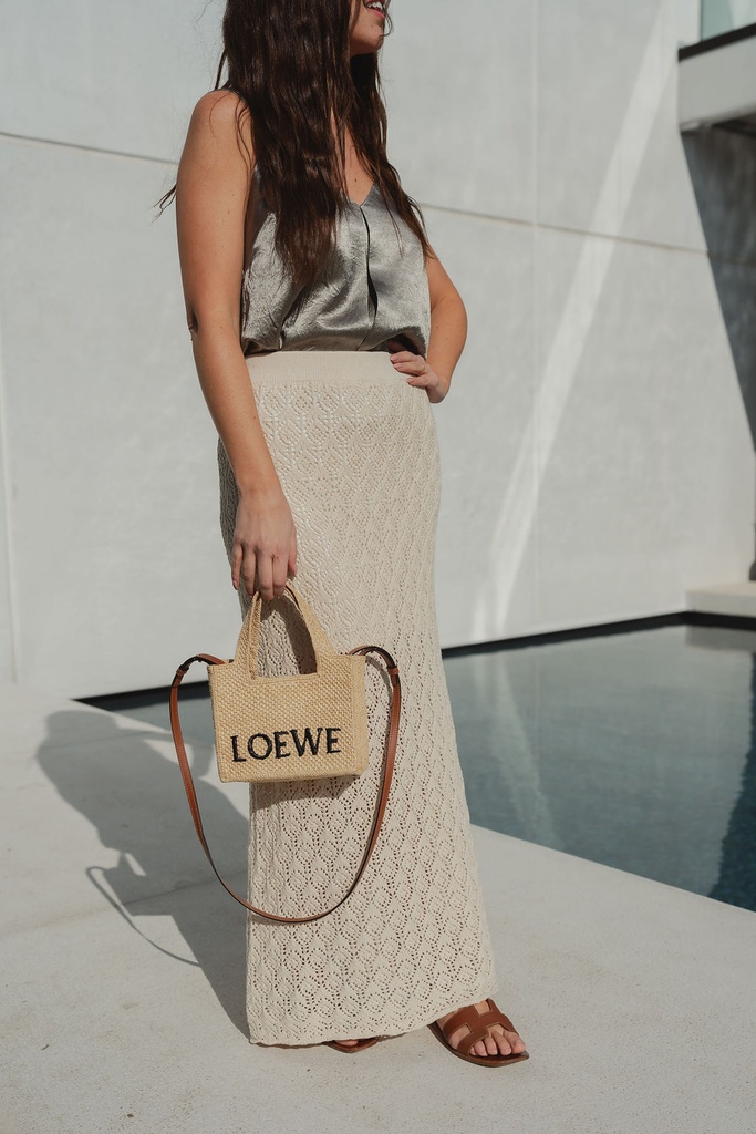 Niva Knit Skirt Birch