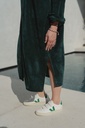 Nomi Soft Waffle Dress Green