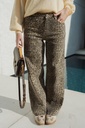 Wide leg jeans Leopard