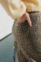 Wide leg jeans Leopard