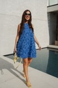 Dio Mini Dress Dazzling Blue