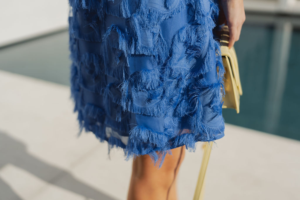 Dio Mini Dress Dazzling Blue