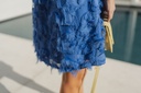 Dio Mini Dress Dazzling Blue