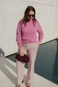 Rita Wide Pant Bleached Mauve