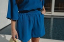 SC Summer Blouse Cobalt