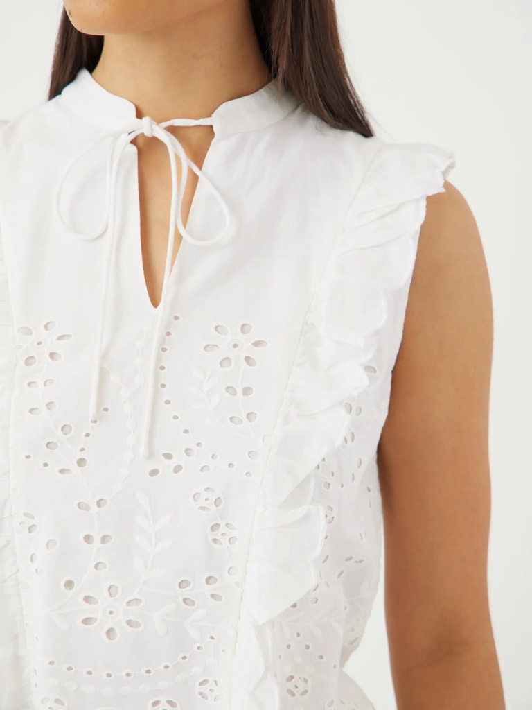 Top Luma Star White