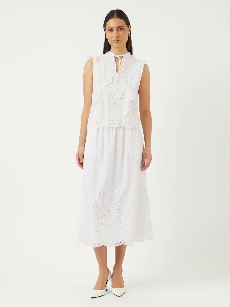 Top Luma Star White