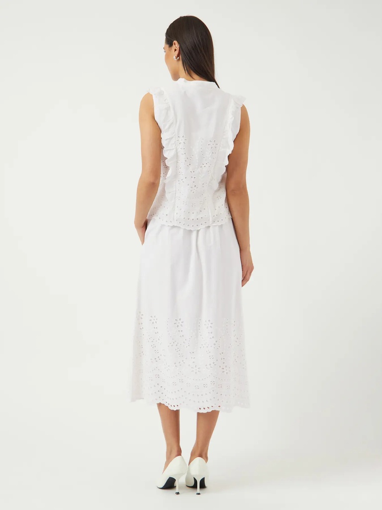 Top Luma Star White