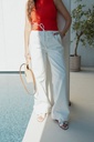 Denim Trousers Mabel Optic White