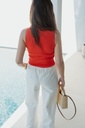 Denim Trousers Mabel Optic White