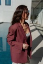 Emmi Blazer Light Burgundy