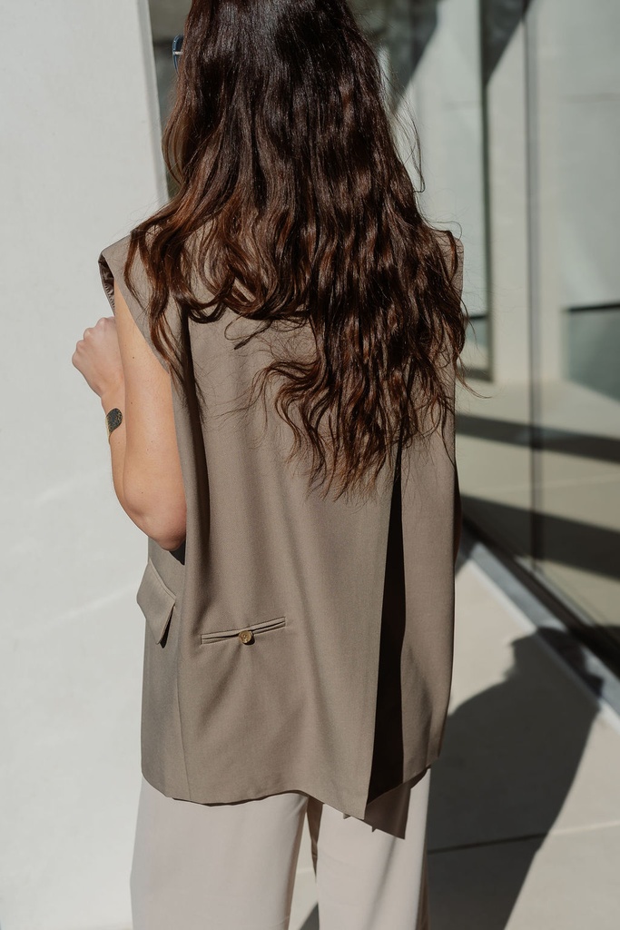 Emmi Vest NS Taupe