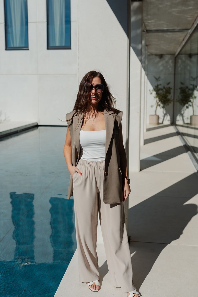 Emmi Vest NS Taupe