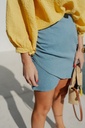 Gisele Mini Skirt Wrap Blue