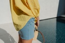 Gisele Mini Skirt Wrap Blue